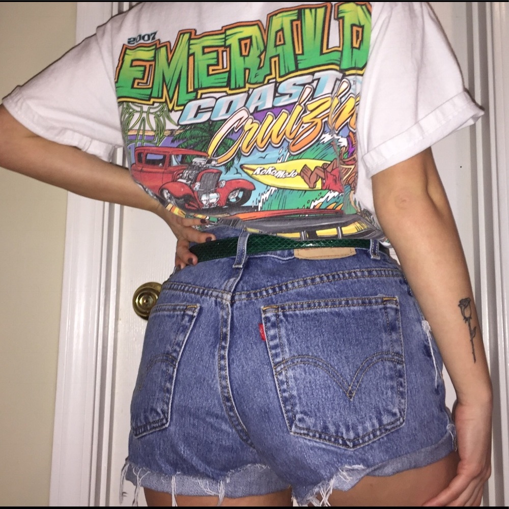 High waisted Vintage Levi shorts